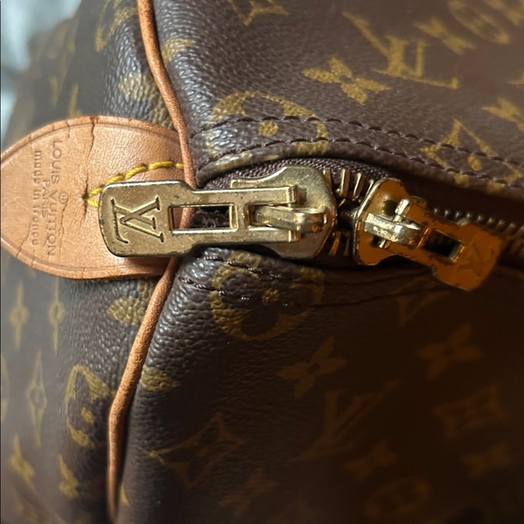 Louis Vuitton 50 Keepall Duffle bag tote made in France -August 1982 - Picture 11 of 16